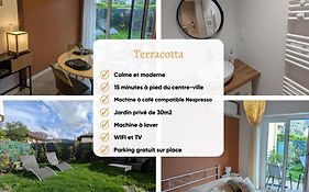 Élégant et calme avec clim et jardin privé - Appartement Terracotta